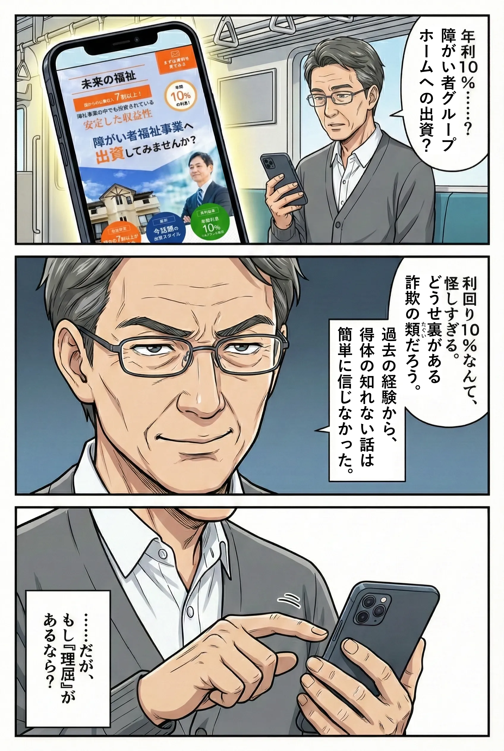 マンガ2ページ目